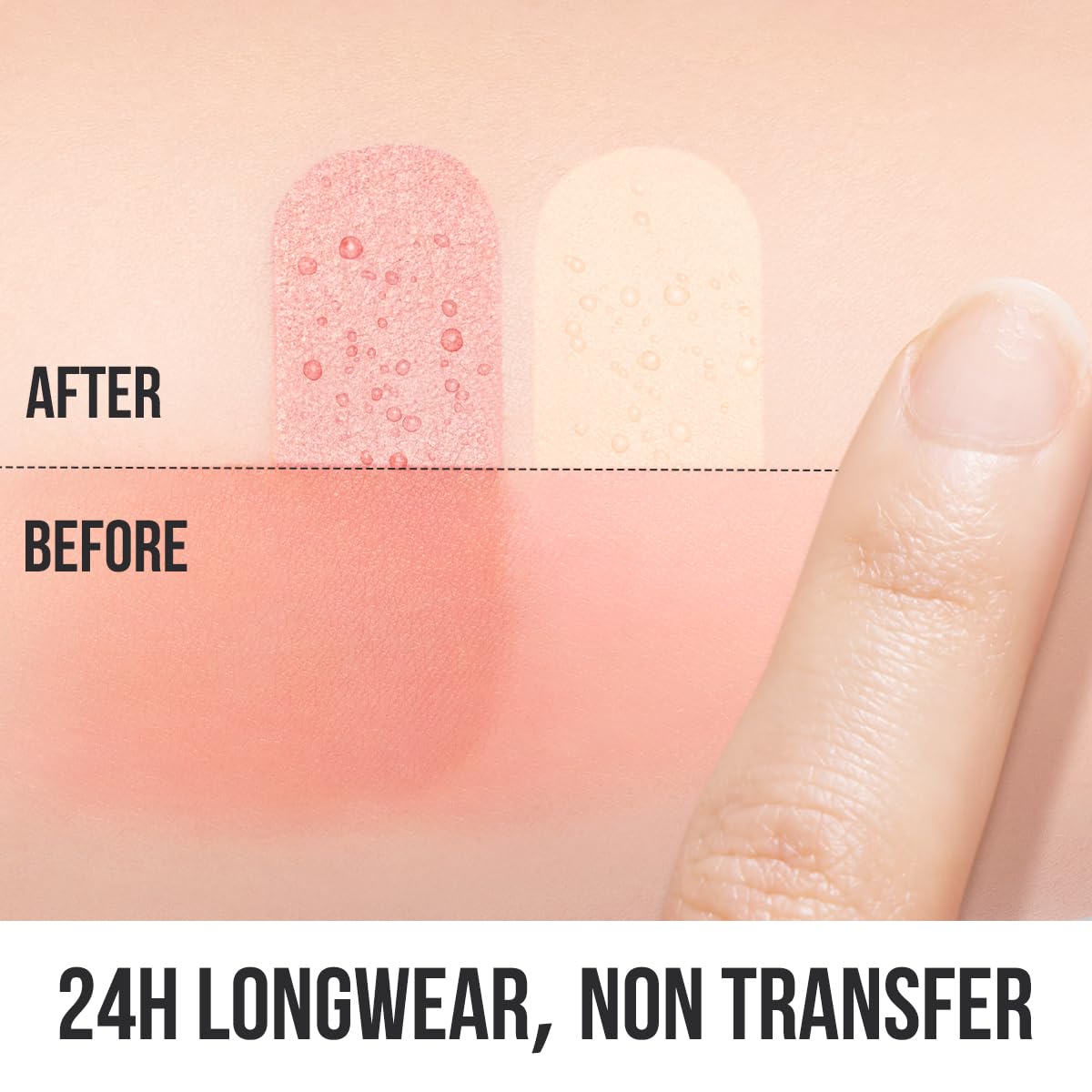 CARSLAN translucent powder creates a seamless, airbrushed complexion