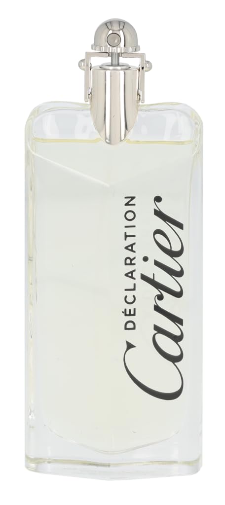 Cartier Declaration for Men cap and label, refined detail for confident moments.