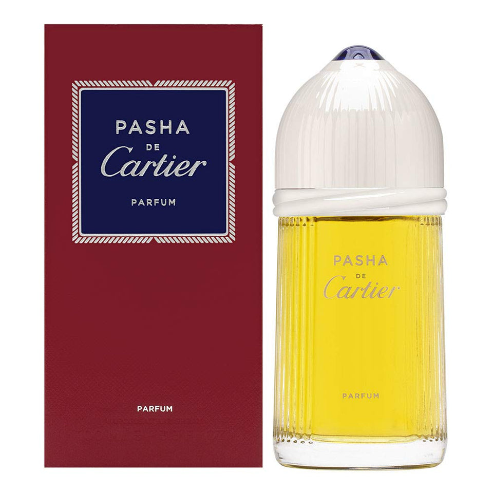 Cartier Pasha de Cartier parfum bottle close-up, ideal for daily wear.