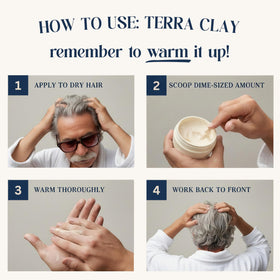 Casa Di Canio Terra Clay water-based rinse for easy cleanup.