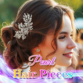 CASDRE prom hair comb silver closeup for graceful evening styles