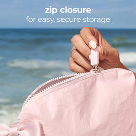 Case-Mate durable waterproof zipper pouch for safe storage.