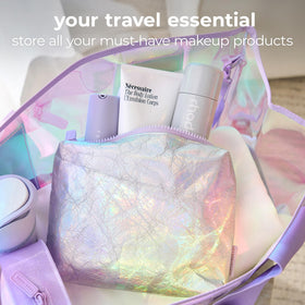 Casemate compact travel toiletries pouch fits your essential items on the go.