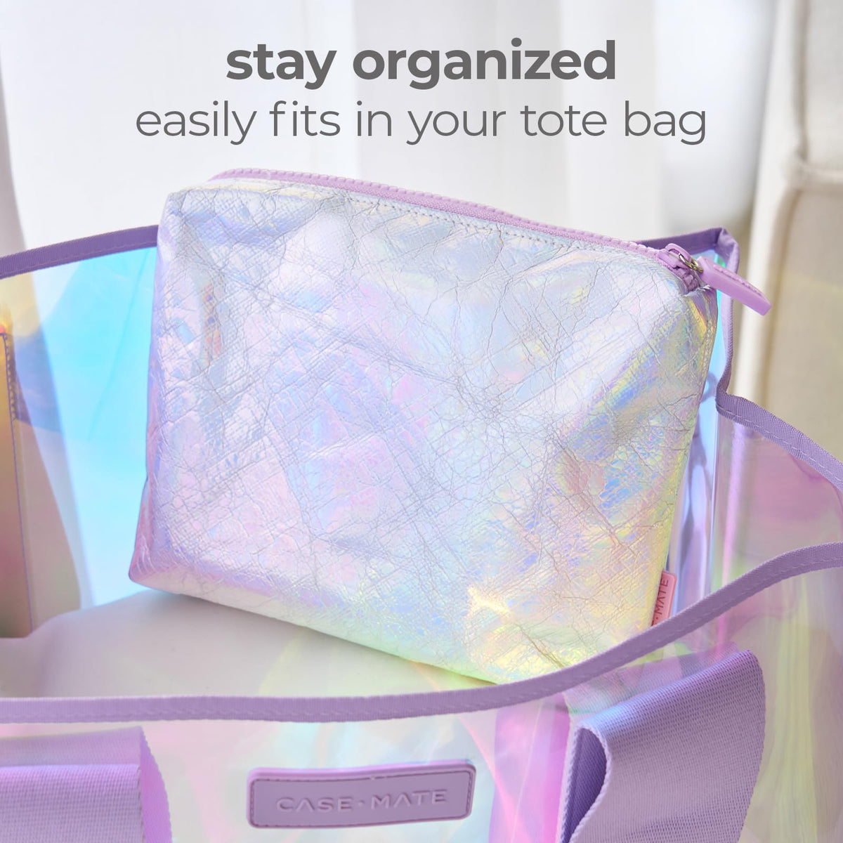 Casemate wet-dry separation design helps organize gym or beach gear.