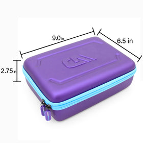 CASEMATIX dual-zip closure provides secure, easy access