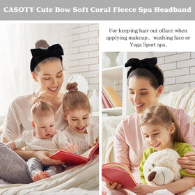 Casoty soft coral fleece fabric feels fluffy and gentle.