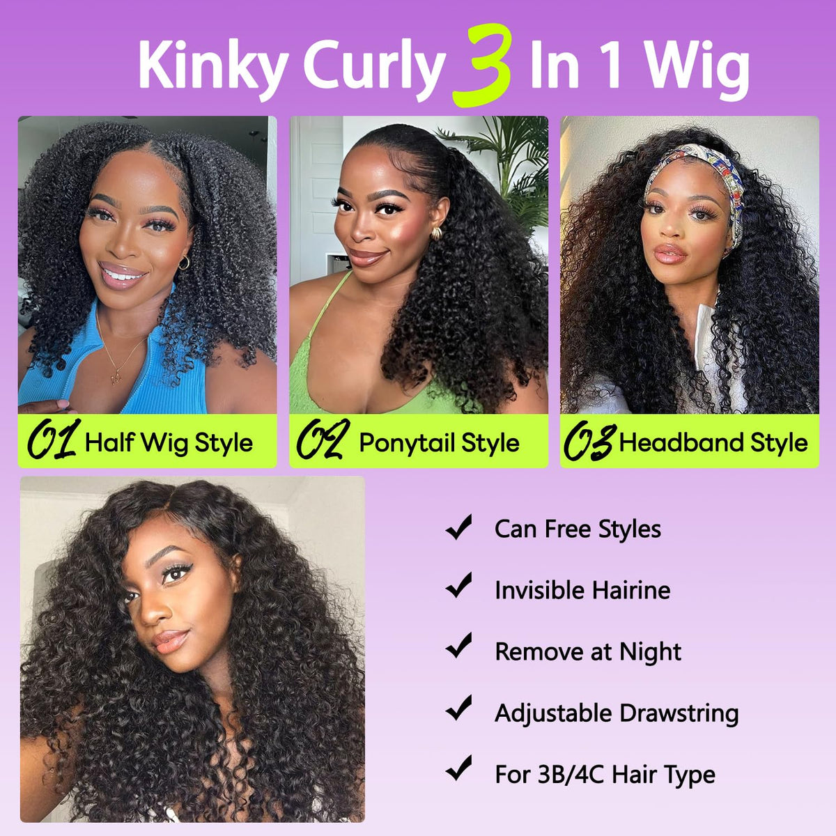 CASSIELAA ponytail transform for quick, secure updo with natural volume.