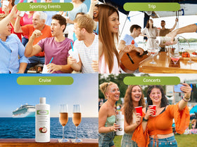 CASW checked-luggage-friendly bottles simplify airport security checks.