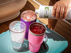 CASW cruise-concert-travel-bottles ready for everyday adventures and events.