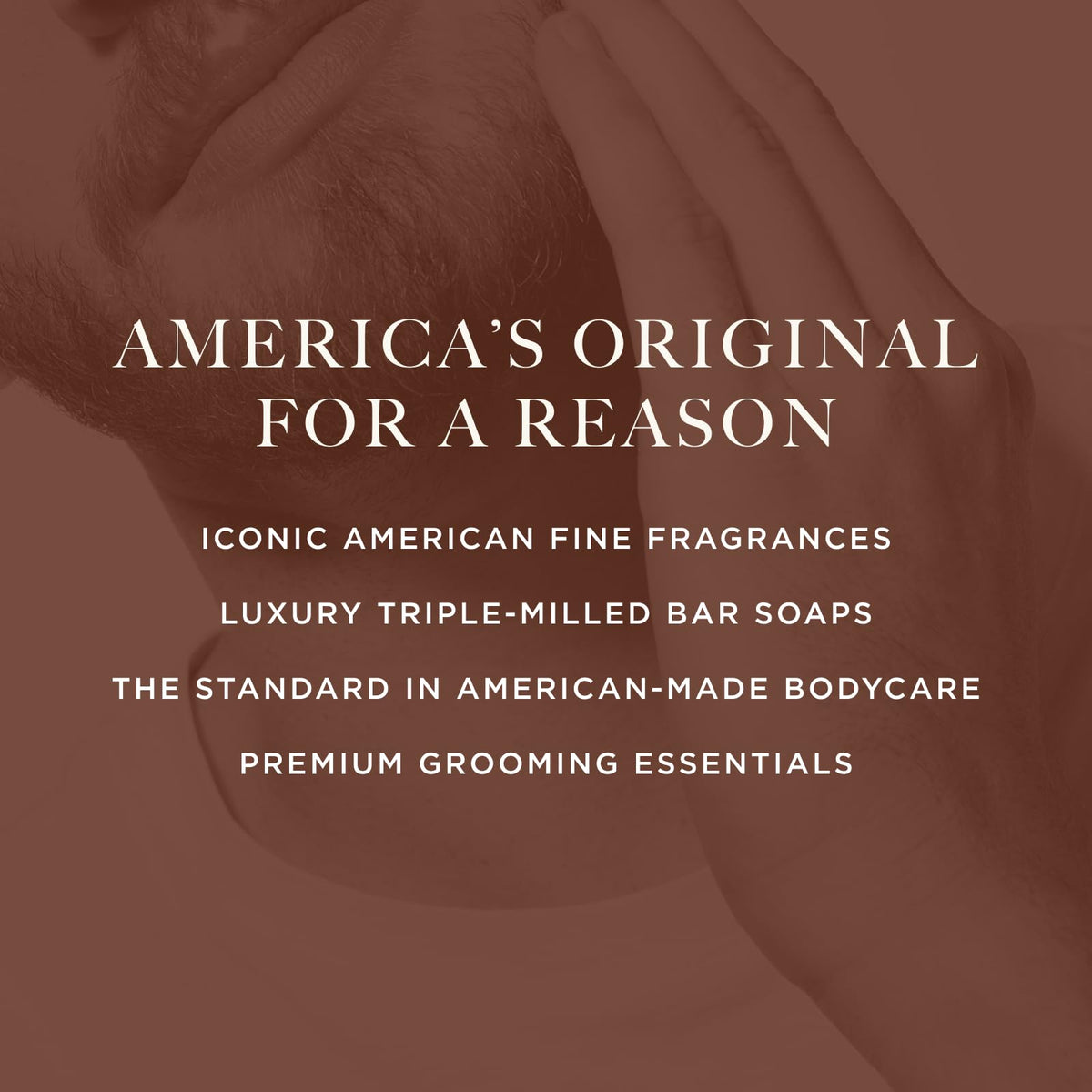 Caswell-Massey 2571 American-made craftsmanship echoes centuries of grooming.