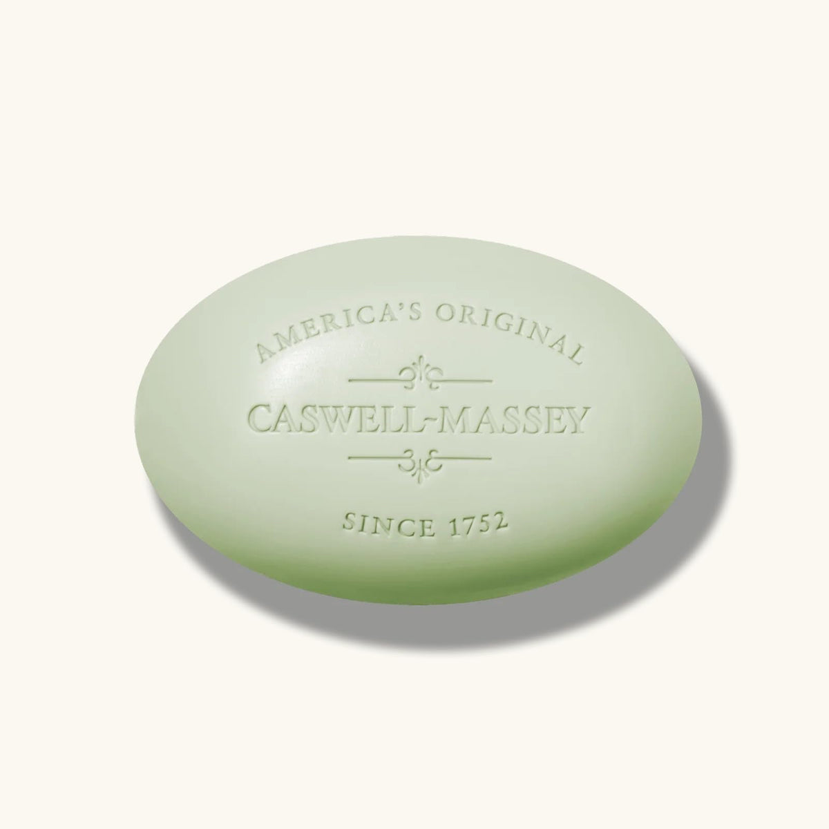 Caswell-Massey Greenbriar soap gift-ready packaging.