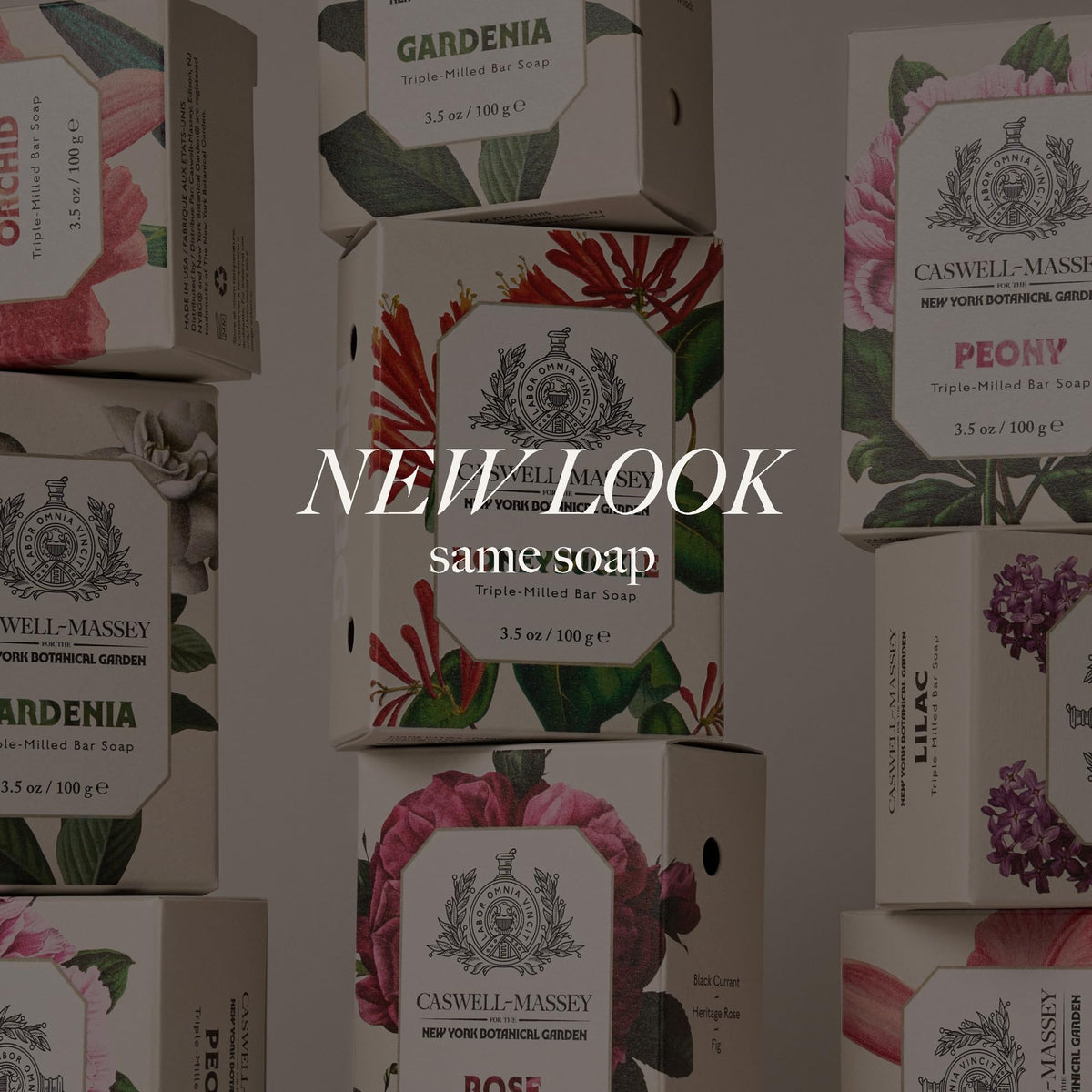 Caswell-Massey Honeysuckle soap bar with honeysuckle and neroli scent notes.