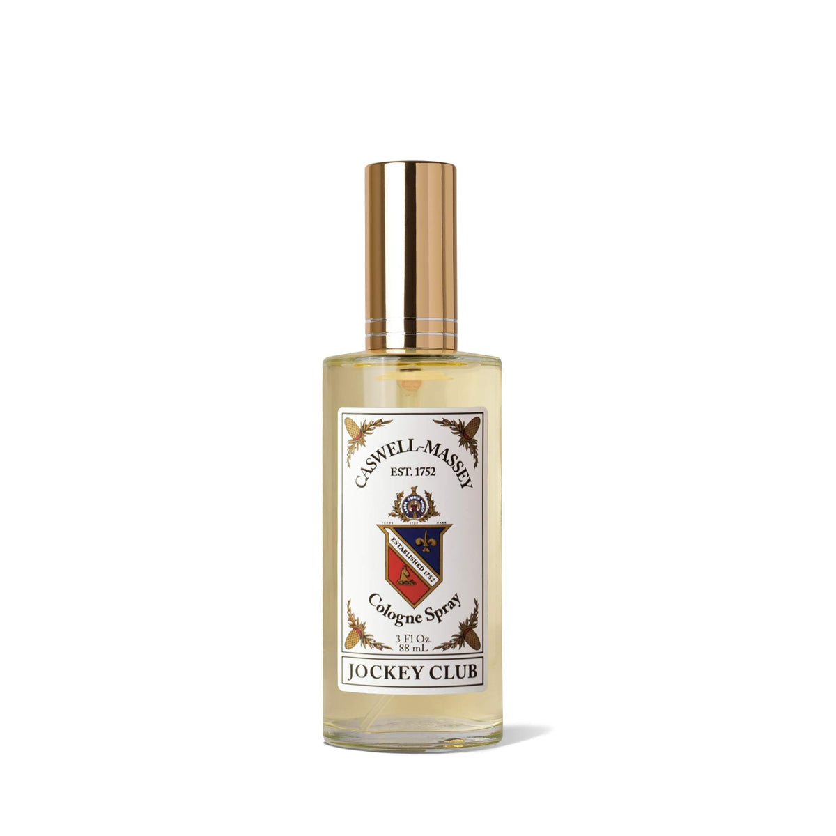 Caswell-Massey Jockey Club jasmine and geranium with amber balance.