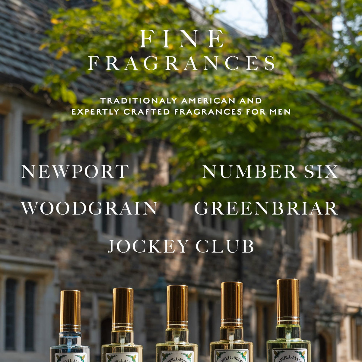 Caswell-Massey Jockey Club bottle close-up highlighting heritage and long-lasting fragrance.