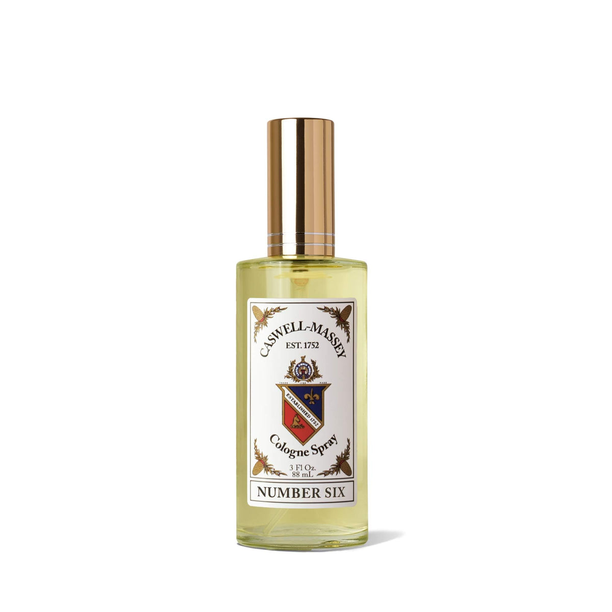 Caswell-Massey Number Six heart notes—clove and aromatics—for a confident presence