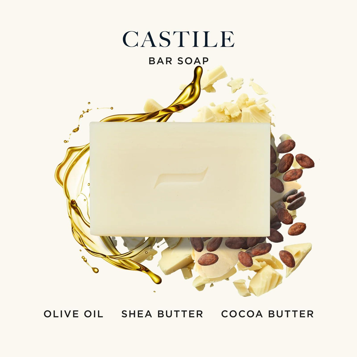 Caswell-Massey soap close-up showing rich, moisturizing lather