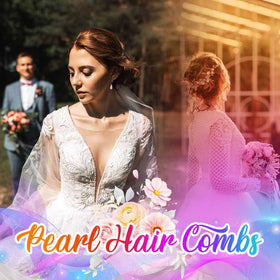 Catery elegant wedding hair piece for timeless charm.