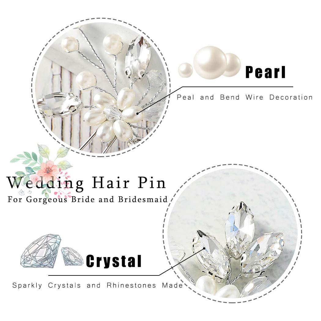 Elegant Catery hair pin displayed on an updo.