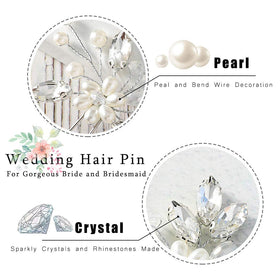 Elegant Catery hair pin displayed on an updo.