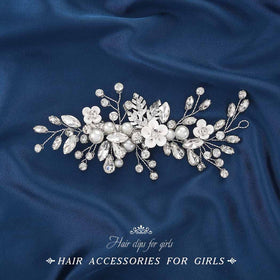 Catery wedding hair clip 16 cm for classic bridal elegance