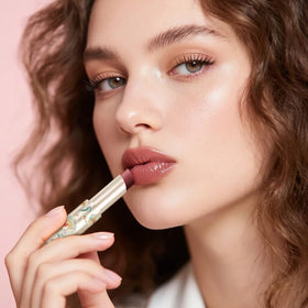 Catkin lip balm care for dry lips close-up