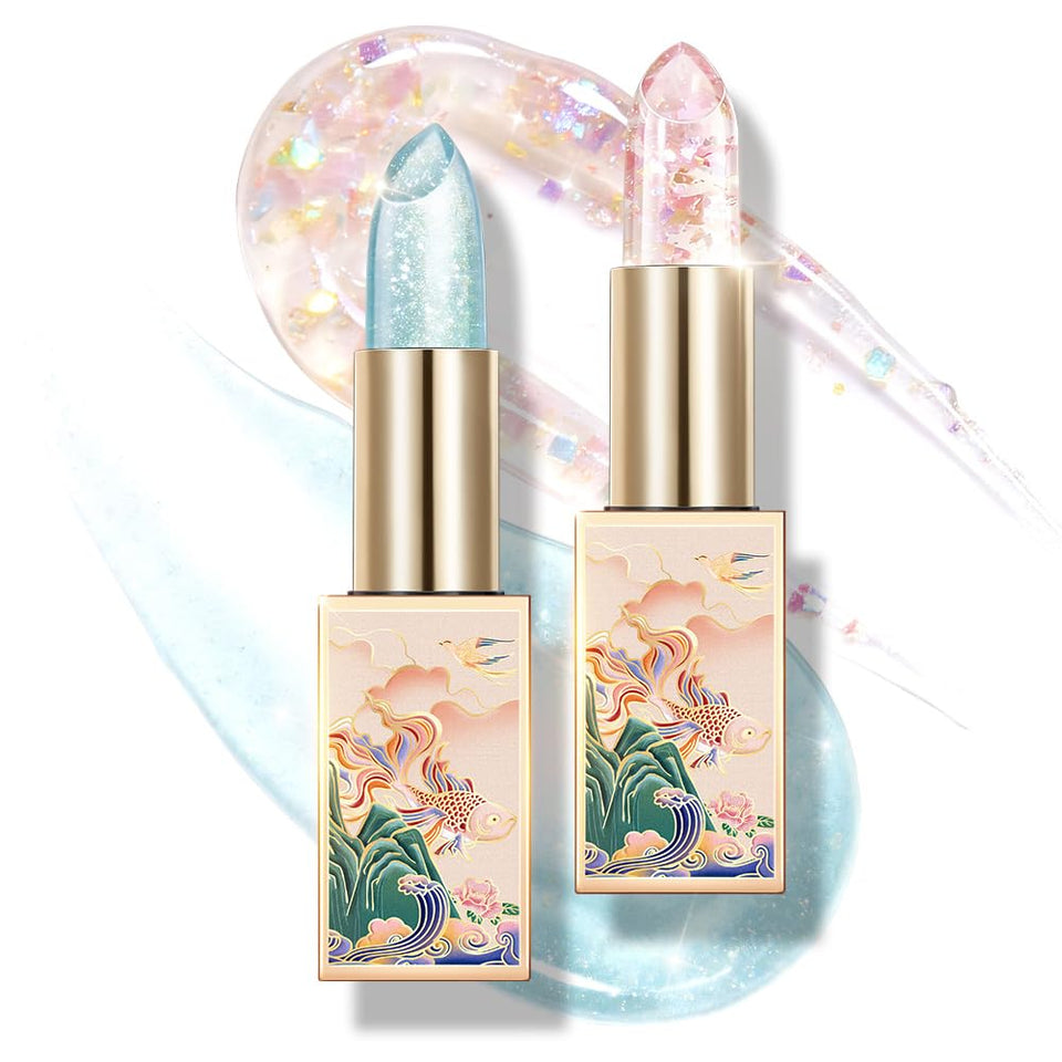 Catkin Lip Balm Color Change packaging in couture case highlights premium packaging and hydration