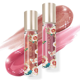 Catkin Lip Plumper Gloss glass finish for a fuller-looking pout