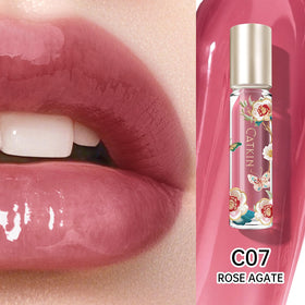 Catkin Lip Plumper Gloss with hyaluronic acid nourishes and hydrates