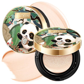 CATKIN Panda Land cushion compact with buildable coverage for a smooth finish.