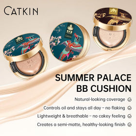 Catkin Phoenix Compact Case with phoenix pattern adds chic, gift-ready appeal