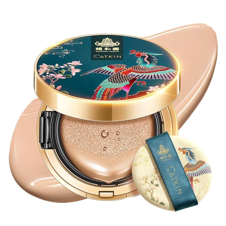Catkin Phoenix Cushion front view, travel-friendly coverage on the go