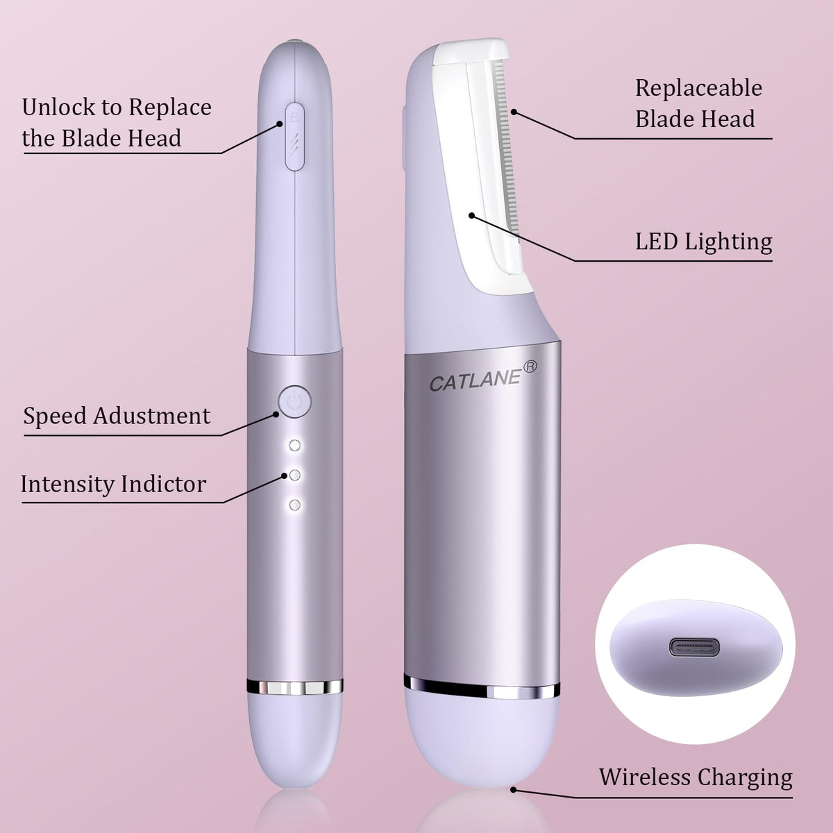 CatLane one-hour charging powers up for a full skincare session.