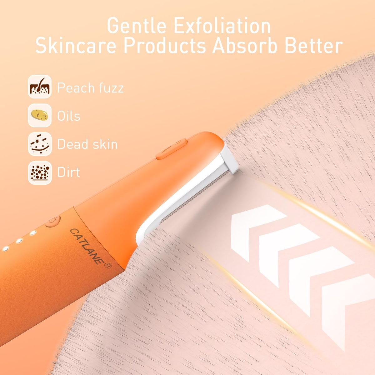 CatLane woman using dermaplane-usage showing comfortable routine and beginner-friendly design