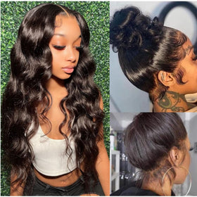 catti body wave 360 wig cap construction for secure, comfortable fit