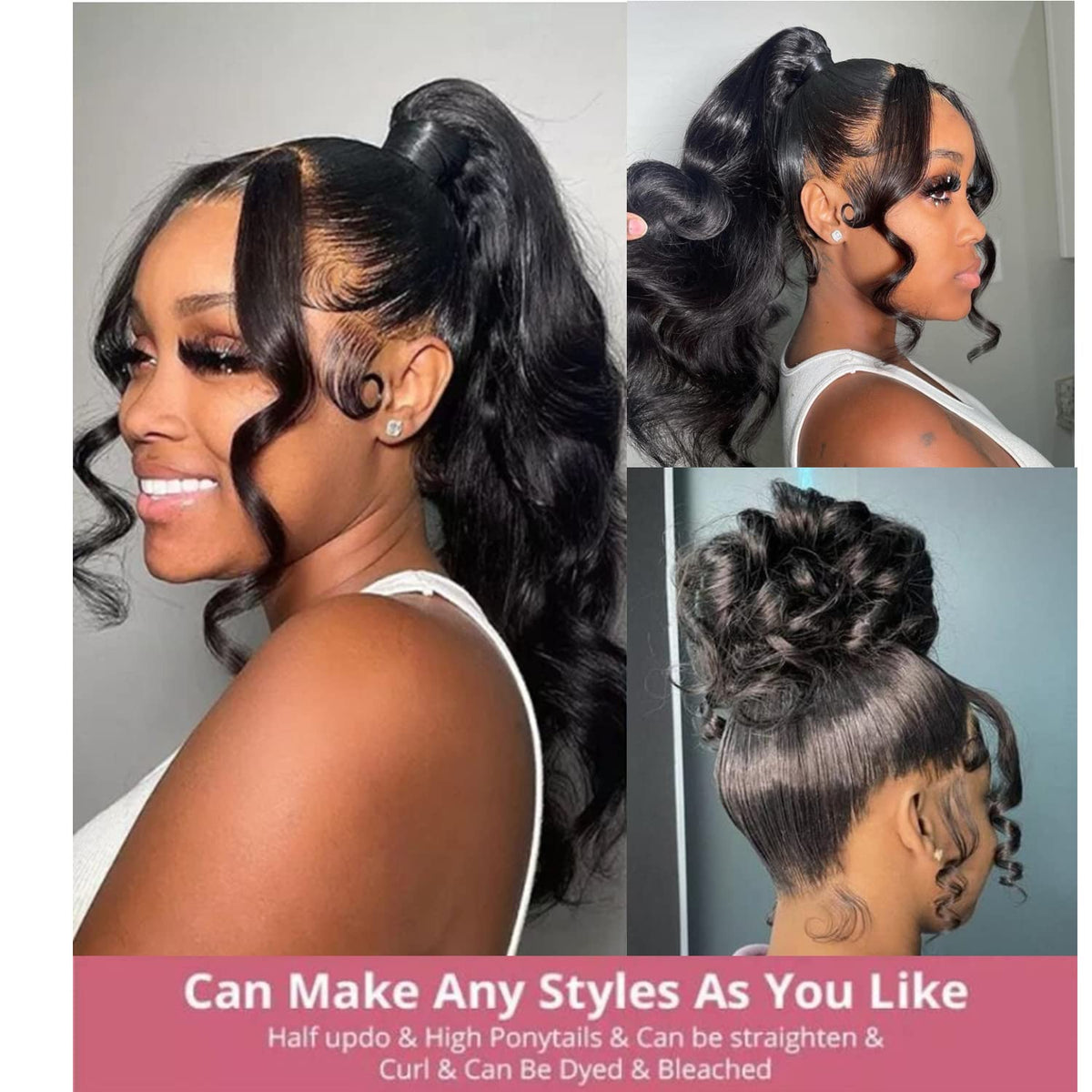 catti body wave wig pre-plucked with baby hair for ready styling
