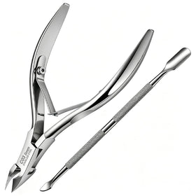 Cattio cuticle trimmer front view with ergonomic grip for precise grooming.