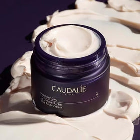 Caudalie Premier Cru bio ceramides visibly reinforce the skin barrier.