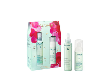 Caudalie Vinoclean Makeup Removing Cleansing Oil bottle melts makeup and hydrates skin.