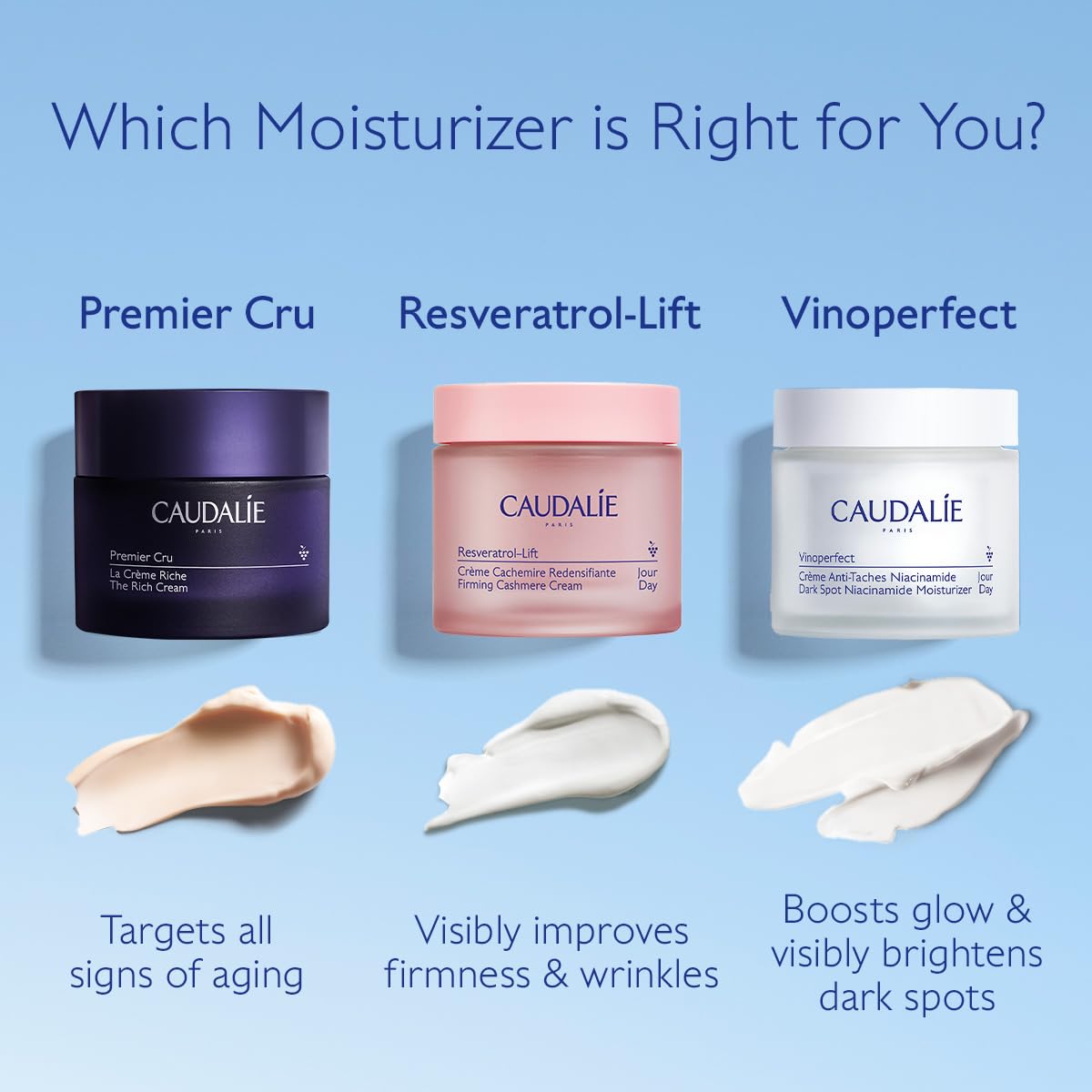 Caudalie Vinoperfect packaging box highlighting sustainability.