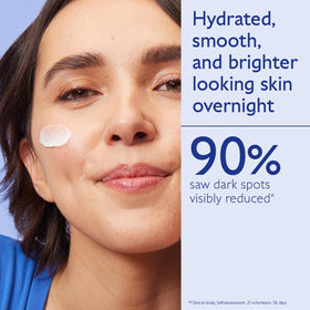 Caudalie Vinoperfect night cream during nightly routine application shows easy use