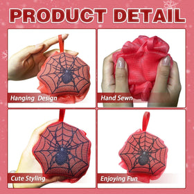 Cayivran exfoliating body scrubber delivers abundant lather with any body wash.