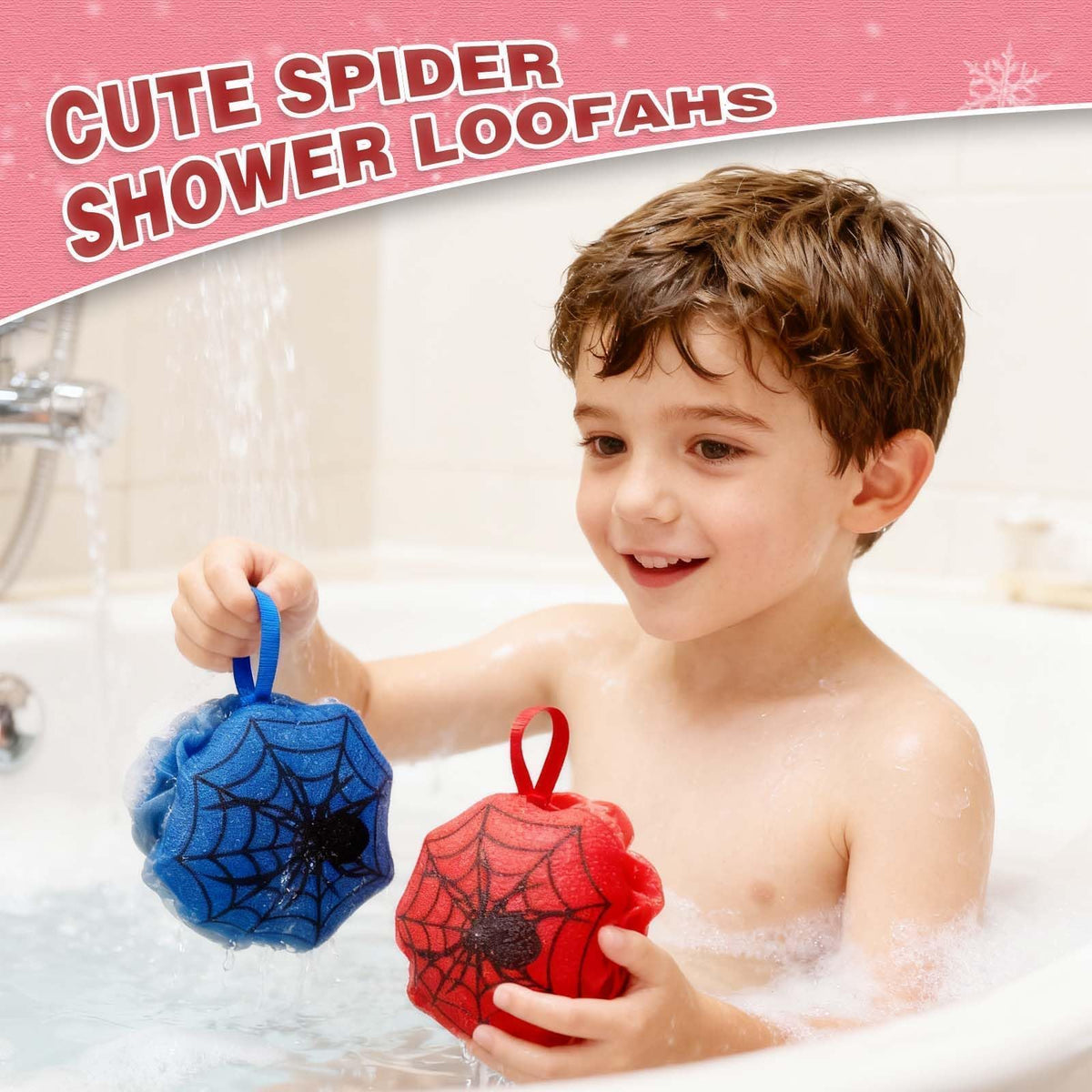 Cayivran soft-texture loofah provides gentle cleansing without irritation.