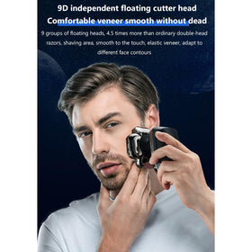 CBDYWVR Bawldy Pro head shaver travel lock keeps settings secure during travel.