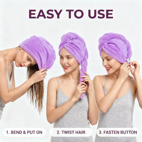 CC CAIHONG microfiber towel red worn by model to illustrate quick-dry performance