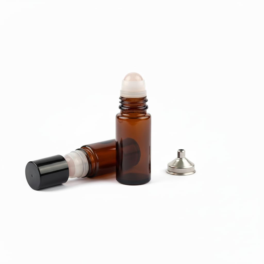 Cchenxxi amber glass bottle 30ml protects light-sensitive oils for longer-lasting blends.