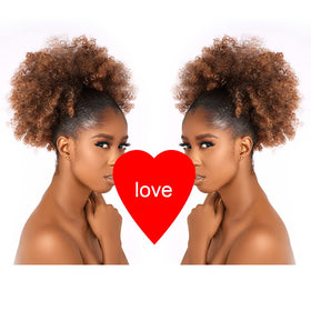 CECINILL kinky curly ponytail showcases a soft texture for everyday wear.