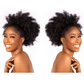 CECINILL two-clip attachment secures the ponytail for daily wear.