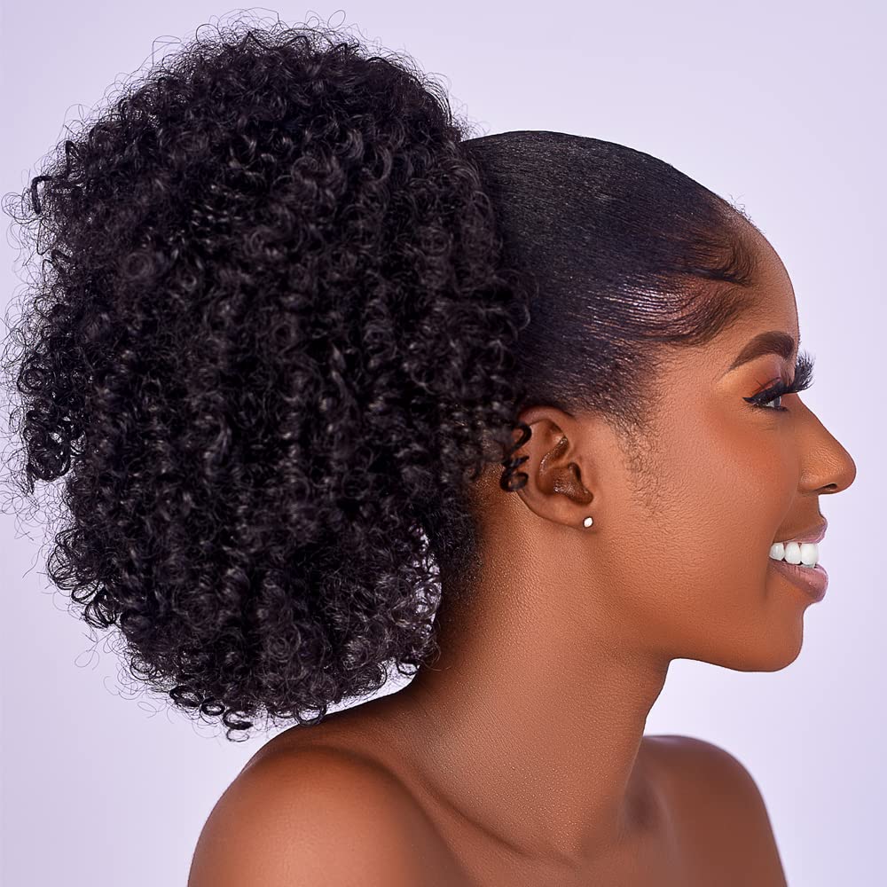 CECiNILL two-combs secure attachment for a stable ponytail look.