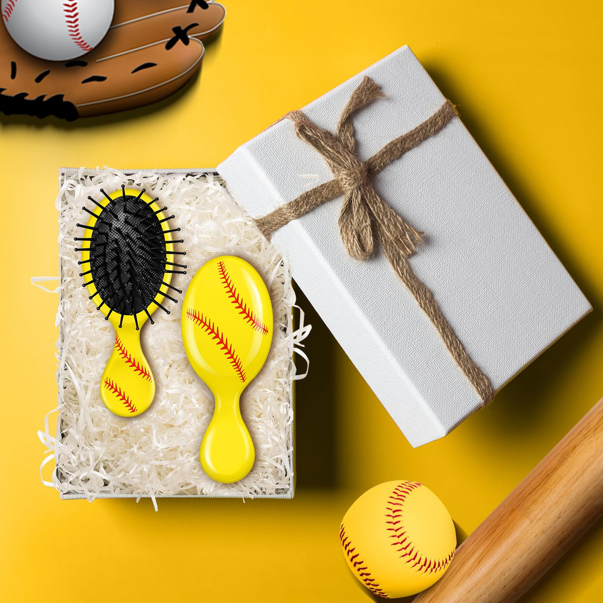 Cecnamt multi pack detangler brushes for teammate gifts.