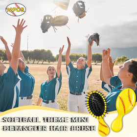 Cecnamt sporty softball design brush for players and coaches.